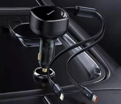 Купить Baseus CarCharger Type-С + Lightning 30W в Бишкеке