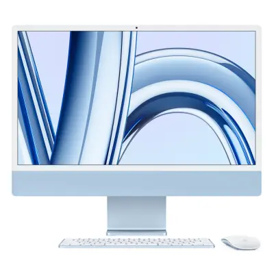 Купить Apple iMac 24'' M3 8cpu/8gpu rm 8gb 256gb MQRC3 blue в Бишкеке