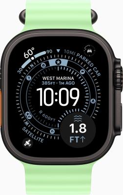 Купить Apple Watch Ultra 3 GPS+Cellular 49mm Black Titanium Ocean Band в Бишкеке