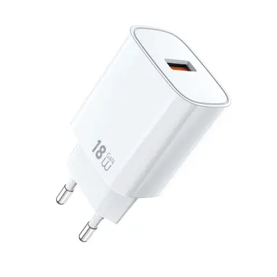 Купить WIWU Fast charger+Cable Combo USB-C+ USB-A (Essen) WI-G006 18W  в Бишкеке